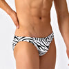 Bañador slip hombre zebra