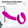 Strap-on con triple vibracion