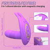 Vibrador doble telescópico con rotación y mando a distancia