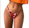 Tanga cintura fina estampado