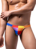 Tanga hombre arco iris micro perforado