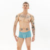 Boxer hombre rayado con bolsa frontal
