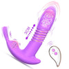 Vibrador doble telescópico con rotación y mando a distancia