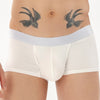 Boxer hombre rayado con bolsa frontal