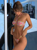 Bikini brasileño fruncido retro
