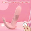 Vibrador doble telescópico con rotación y mando a distancia