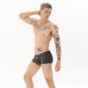 Boxer hombre rayado con bolsa frontal