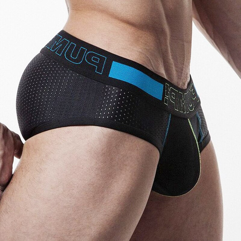 Slip hombre microperforado con bolsa frontal