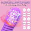 Vibrador doble telescópico con rotación y mando a distancia