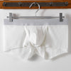 Boxer hombre rayado con bolsa frontal