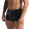 Boxer hombre piel con cremallera
