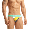 Tanga hombre tricolor algodon