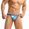 Tanga hombre tricolor algodon