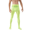 Mallas de yoga con pie - Medias - atrevido, brillante, comfort, cómodo, gym, Hombre, lycra, medias, metalico, sexy - 365Briefs -
