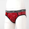 Slip charol con bolsa frontal - Slip - atrevido, bikini, brillante, Hombre, latex, sexy - 365Briefs -