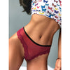 Tanga de encaje con trasero cruzado con corazon - Tanga - atrevido, encaje, Mujer, tanga, tradicional - 365Briefs -