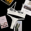 Yimunancy Conjunto sujetador y tanga encaje con transparencia - Conjunto - atrevido, autopostr_twitter_57272, conjunto, encaje, Mujer, tradicional - 365Briefs -