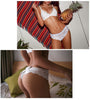 Tanga de encaje con lazo posterior - Tanga - algodon, atrevido, autopostr_twitter_57272, brasileño, comfort, cómodo, encaje, Mujer, tanga, tradicional - 365Briefs -