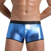 Boxer hombre metalico con raya trasera