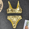 Bikini tanga metalico