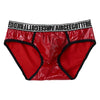 Slip charol con bolsa frontal - Slip - atrevido, bikini, brillante, Hombre, latex, sexy - 365Briefs -