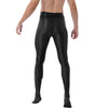 Mallas de yoga con pie - Medias - atrevido, brillante, comfort, cómodo, gym, Hombre, lycra, medias, metalico, sexy - 365Briefs -