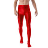 Mallas de yoga con pie - Medias - atrevido, brillante, comfort, cómodo, gym, Hombre, lycra, medias, metalico, sexy - 365Briefs -