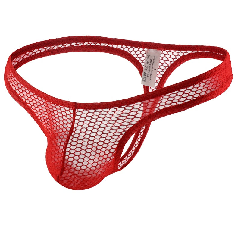 Tanga hombre rejilla