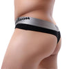 Herren-Tanga aus feinem Mesh mit elastischem Bund