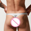Bañador tanga hombre brillante