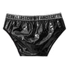 Slip charol con bolsa frontal - Slip - atrevido, bikini, brillante, Hombre, latex, sexy - 365Briefs -