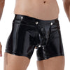 Boxer charol brillante desmontable con trasero abierto - Boxer - abierto, atado, autopostr_pinterest_48604, boxer, brillante, Hombre, latex, sexy, xxx - 365Briefs -