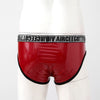 Slip charol con bolsa frontal - Slip - atrevido, bikini, brillante, Hombre, latex, sexy - 365Briefs -