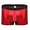 Boxer hombre metalico con raya trasera