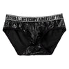 Slip charol con bolsa frontal - Slip - atrevido, bikini, brillante, Hombre, latex, sexy - 365Briefs -