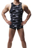 Camiseta hombre militar red tirantes