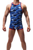 Camiseta hombre militar red tirantes