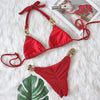 Bikini brasileño con cadena dorada - Bañador - atrevido, autopostr_twitter_57272, bañador, bañadores, bikini, metalico, Mujer, sexy, swimwear - 365Briefs -