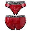 Slip charol con bolsa frontal - Slip - atrevido, bikini, brillante, Hombre, latex, sexy - 365Briefs -
