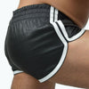 Pantalon corto hombre cuero