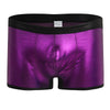 Boxer hombre metalico con raya trasera