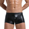 Boxer hombre metalico con raya trasera