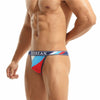 Tanga hombre tricolor algodon