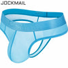 Tanga ancho transparente seda con bolsa frontal - Tanga - atrevido, bulge, comfort, cómodo, Hombre, seda, tanga, tradicional - 365Briefs -