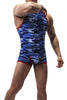 Camiseta hombre militar red tirantes