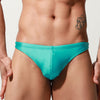 Bañador tanga hombre brillante