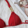 Bikini brasileño con cadena dorada - Bañador - atrevido, autopostr_twitter_57272, bañador, bañadores, bikini, metalico, Mujer, sexy, swimwear - 365Briefs -