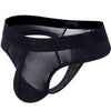 Tanga ancho transparente seda con bolsa frontal - Tanga - atrevido, bulge, comfort, cómodo, Hombre, seda, tanga, tradicional - 365Briefs -