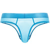 Tanga ancho transparente seda con bolsa frontal - Tanga - atrevido, bulge, comfort, cómodo, Hombre, seda, tanga, tradicional - 365Briefs -
