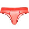 Tanga ancho transparente seda con bolsa frontal - Tanga - atrevido, bulge, comfort, cómodo, Hombre, seda, tanga, tradicional - 365Briefs -